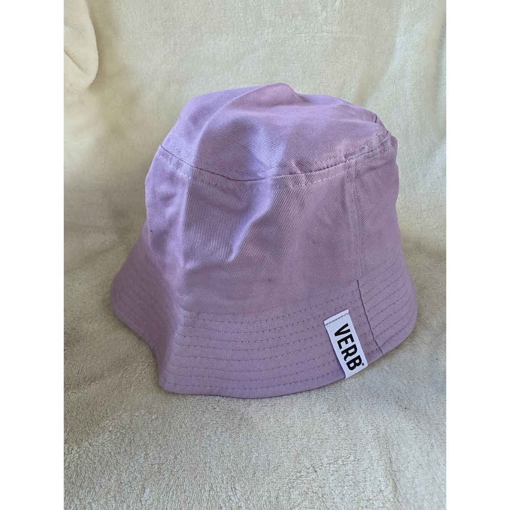 Verb Festival Bucket Hat Lilac Purple Cotton Twill Sun Hat Streetwear One Size